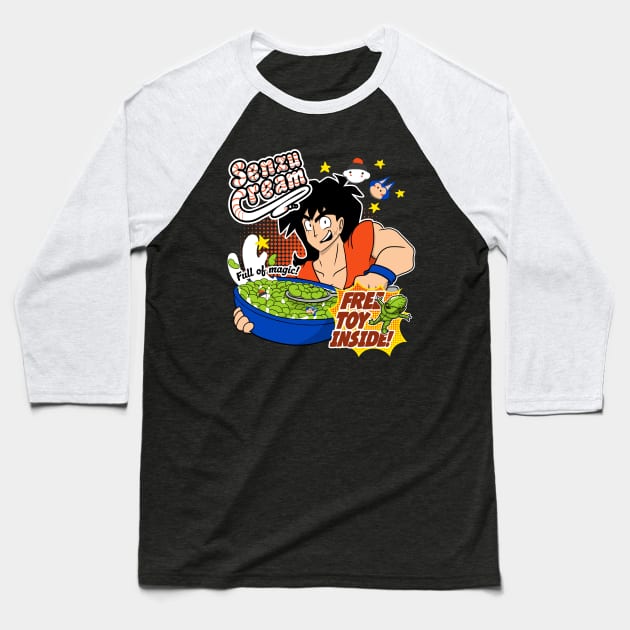 Senzu Cream! Baseball T-Shirt by Aniforce